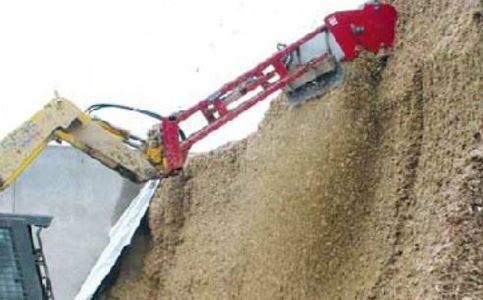 Connaughty Sales Bunker Silage Facer. SD1000, Standard mount to fit skid loaders, telehandlers 