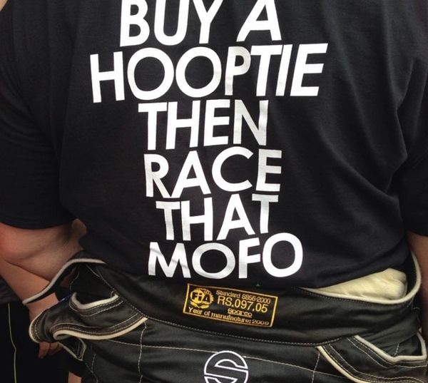 24 hours of Lemons. Buy a hooptie and race that mojo