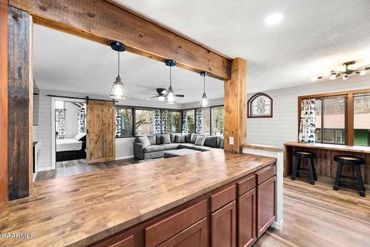 Remodel Kitchen Wood Beam by Adler Peak Enterprises