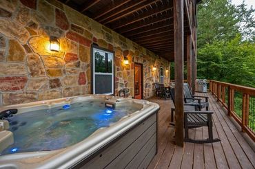 Sevierville Cabin with Hot Tub and View by Adler Peak Enterprises