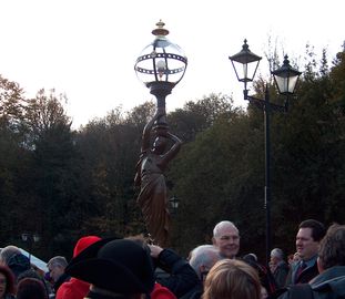 Lady of the Lamp restoration-Tonypandy