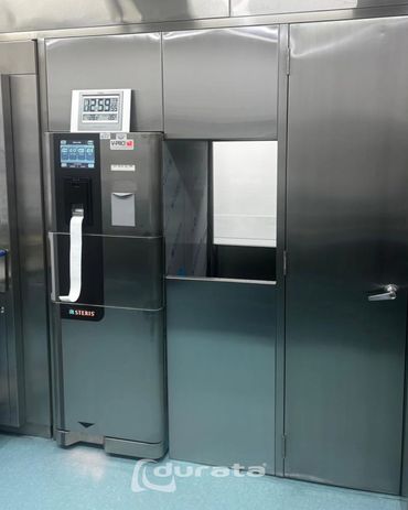 Passbox garantiza control sanitario, flujo seguro de materiales y acabados impecables,