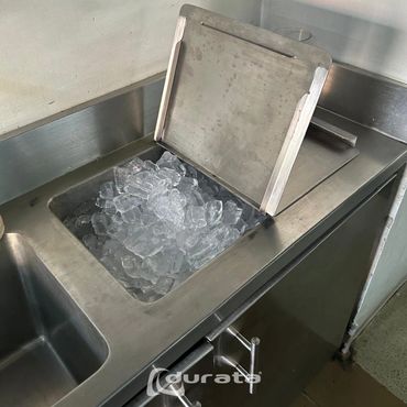 Hielera en acero inoxidable