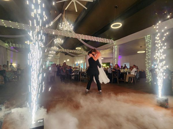 Clouds and Sparks with DJ Tony Signorino at The Vineyard in Pomona Park Florida.
