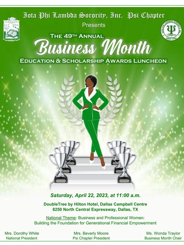 49th Annual Business Month Education and Scholarship Awards Luncheon  invitation