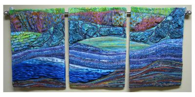 Water Triptych, 2009, in private collection