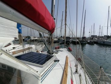 Estepona port day sailing with skipper