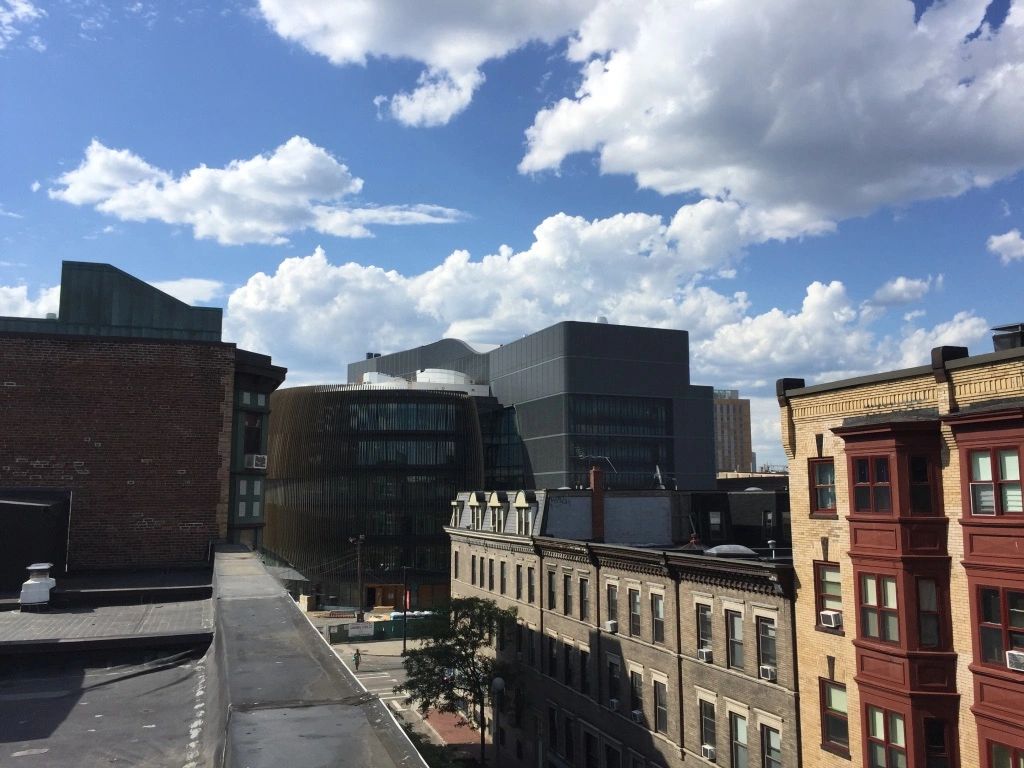 rooftop view of Northeastern University