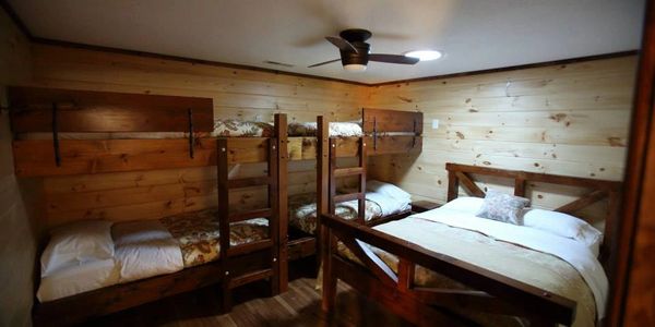 Beuatiful lodging options for your wedding party or family!