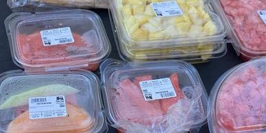 Fresh fruit and produce distributed by Portland Pay it Forward, a food pantry in Portland TN