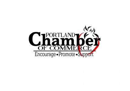 Logo for the Portland TN Chamber of Commerce.