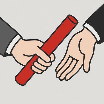 Mentoring & Training to pass on the baton.