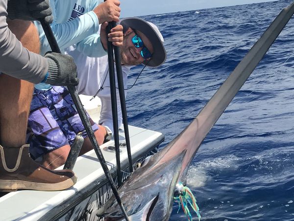 Hooks of Hope Swordfish - Faith-based fishing. Vero Beach, Florida.