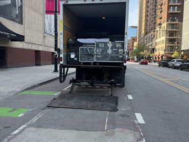 Hilton towers Street load