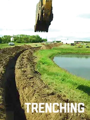 excavation trenching digging dirtwork