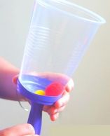 fun kid toy to make and play with. Pom-Pom Popper. kids magic shows and balloonist on long island