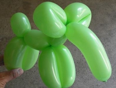 make a simple Balloon elephant. balloon twisting fun with mismatch and yoohoo the magical entertaine