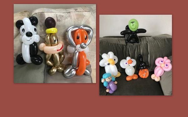 balloon twisting fun for birthday parties 
Learn to make  a simple balloon animal hire balloonist