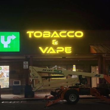 LED CHANEEL LETTERS. URICHSVILLE, OHIO