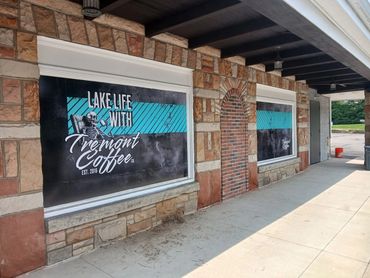 PERFORATED WINDOW VINYL.