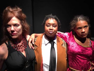 Performers in Unspoken, by Blaire Baron