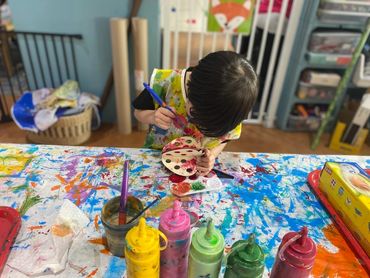 Creativity and expression allows for a developing child to learn more than art concepts.