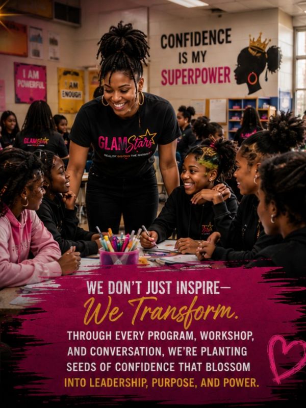 Women empowering youth in a transformational workshop.