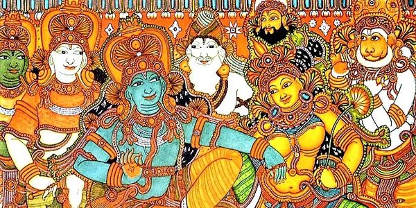 Mural painting, kerala handicrafts online, online handicraft