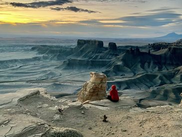 Moonscape Overlook, Sunrise, Mancos Shale, Cretaceous Geology