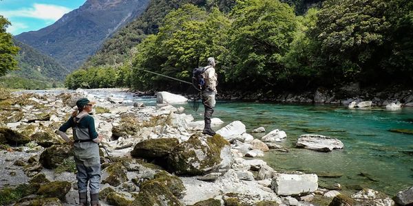 Spotting trout in back country