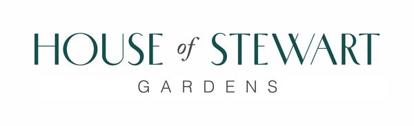 Logo reading 'House of Stewart Gardens'.
