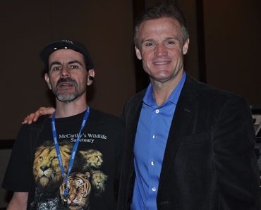 Me and Kenny Wallace
