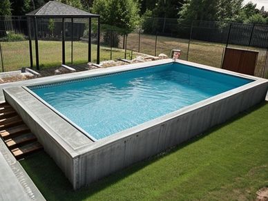 above ground concrete swimming pool builder toronto ontario