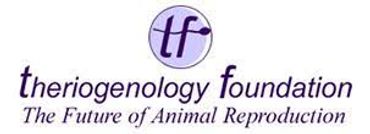 logo for theriogenology foundation with tagline The Future of Animal Reproduction