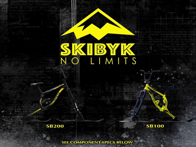 SkiByk Ski Bike skibike sb200 sb100