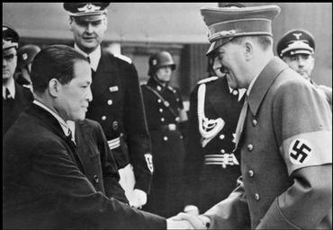 Hiroshi Ōshima-Japanese ambassador to Germany. American journalist William L. Shirer, in The Rise an