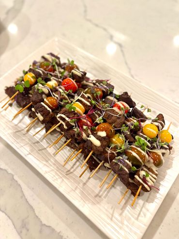 beef skewers