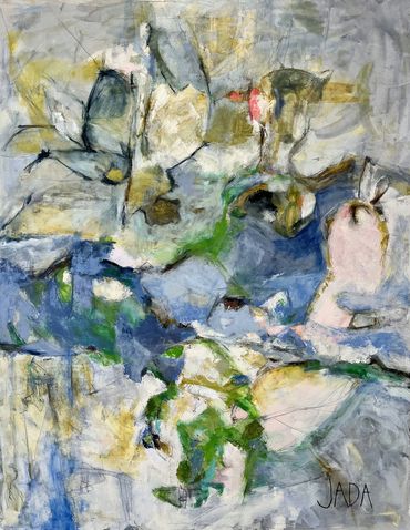 original abstract oil painting