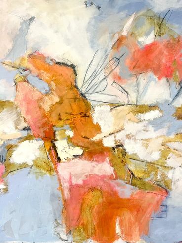 original abstract oil painting