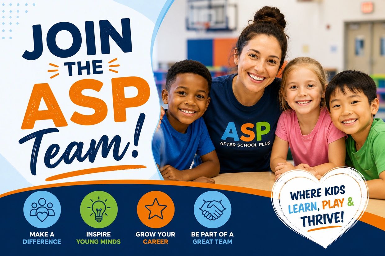 Join the ASP team to inspire and grow with kids.