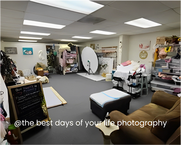 A Room With Props For Photo Shoot