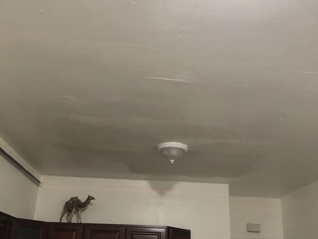 Before 
Client wants  to change the his kitchen ceiling's appearance