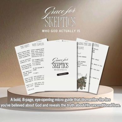 product dispaly digital product Grace for the Skeptics What Gods Love really is by Amazing Grace™ -