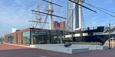 USS Constellation Museum and Inner Harbor Water Taxi. Institutional project funded by DOT.