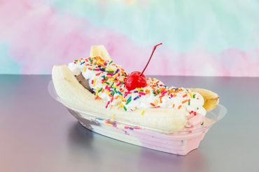 classic banana split