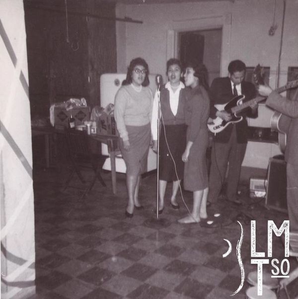 1961 Mary Lou Barrientso, Mary Barrientos, Rosie Barrientos, Arturo Huerta