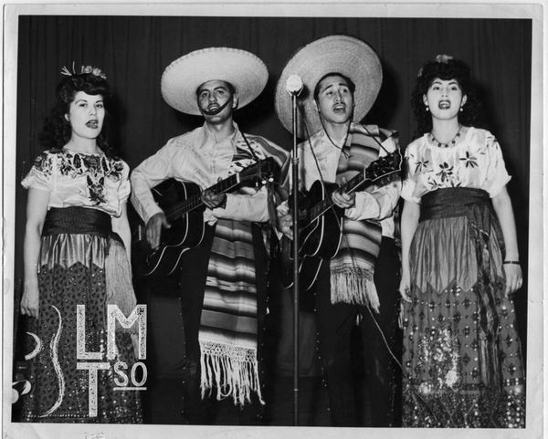 1946 Trini Huerta, Leo Barrajas, Arturo & Jay Huerta