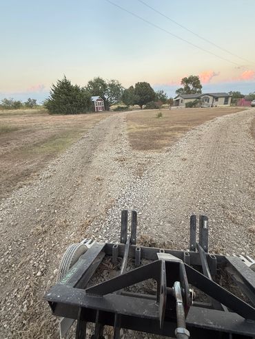 Driveway reconditioning is something we do regularly. Lot of times material gets compacted.