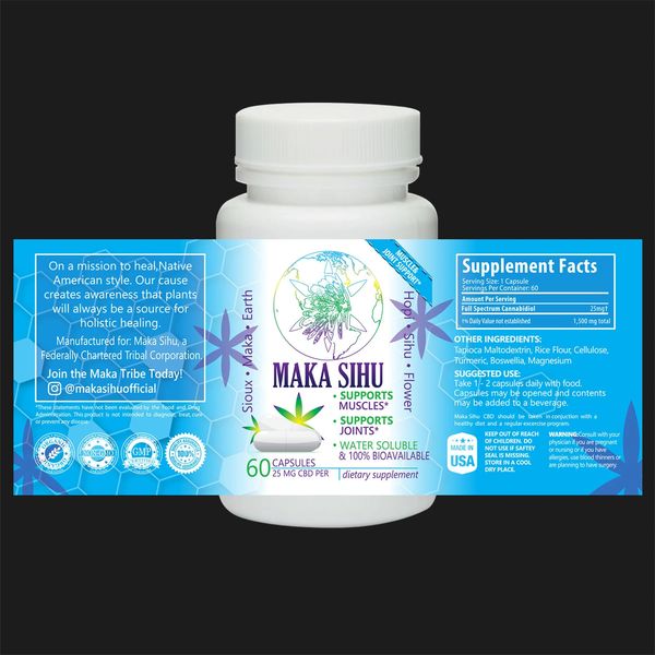 water soluable CBD capsules for pain relief muscle nerve and joint