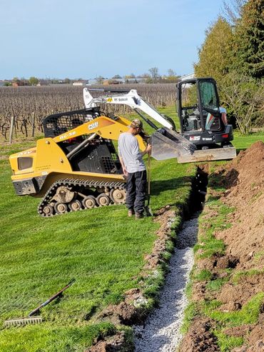 back yard drainage